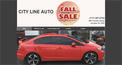 Desktop Screenshot of citylineusedcars.com